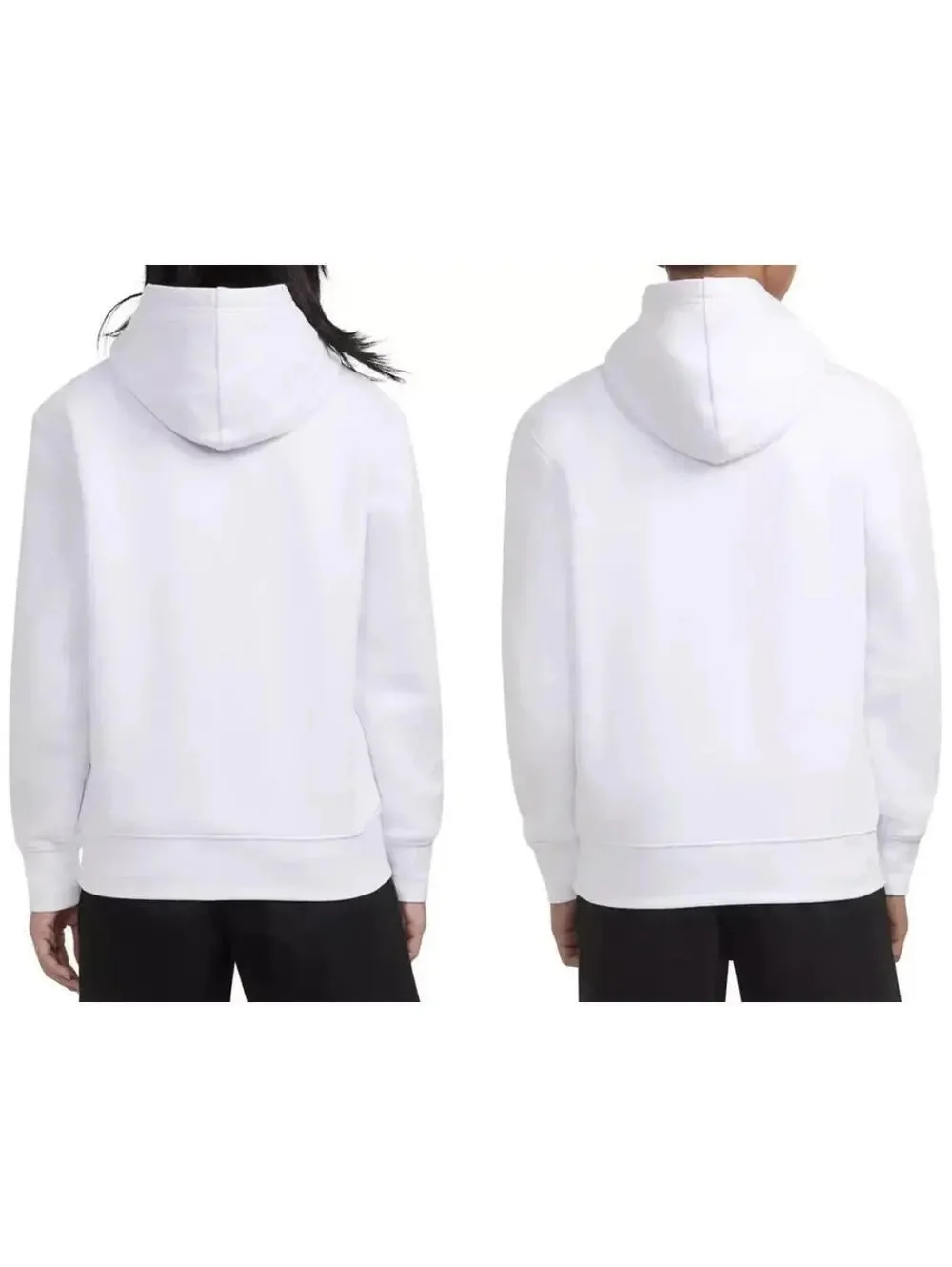 $50 NWT Nike Jordan Kid's Brooklyn Fleece Pullover Hoodie White  Small
